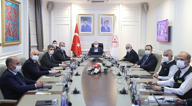 İçişleri Bakanı Soylu: "Koronavirüs ile mücadeleyi bir an önce neticelendirmek için valilerimizden, aşıya önderlik etmelerini istedik"