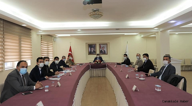 Iğdır&#039;da İl pandemi kurulu toplantısı yapıldı