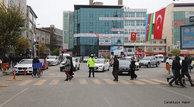 Iğdır&#039;da önce yaya uygulaması gerçekleşti