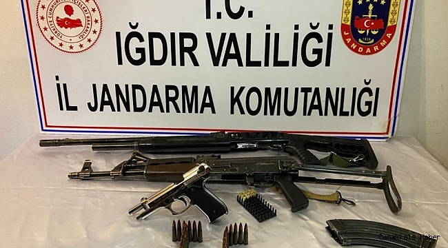 Iğdır&#039;da silah kaçakçılığı: 1 gözaltı