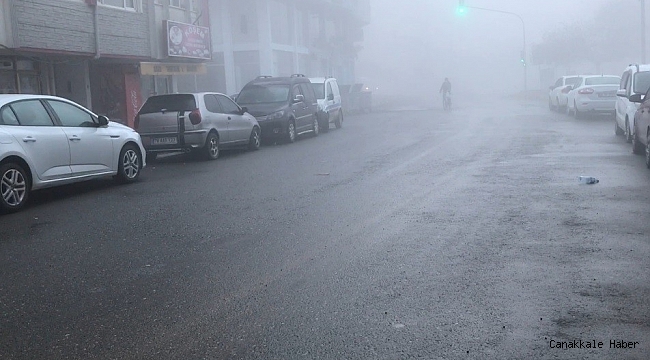 Iğdır&#039;da yoğun sis etkili oldu