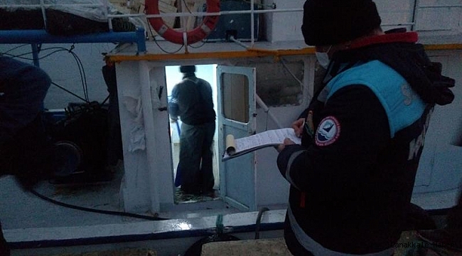 İğneada'da balıkçılar denetlendi