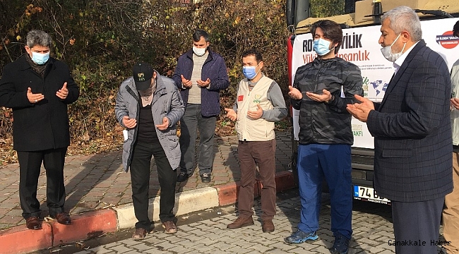 İHH yardım tırı Suriye için yola çıktı