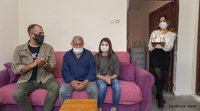 İhtiyaç sahibi vatandaşın evi belediye ekiplerince onarıldı