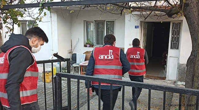 İhtiyaç sahiplere yardımlarına koştular