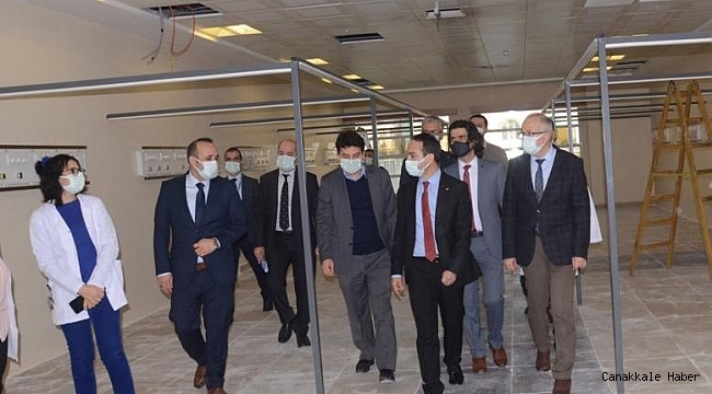 İl Sağlık Müdürü Açıkgöz, NDH&#039;de incelemelerde bulundu