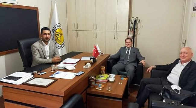 İl Tarım ve Orman Müdürlüğü yetkililerinden Arıcılar Birliği&#039;ne ziyaret