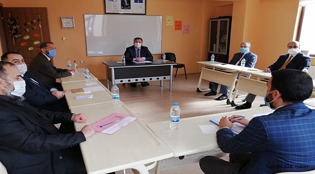 İlçe Müftüleri Aralık 2020 toplantısı Üzümlü&#039;de gerçekleştirildi