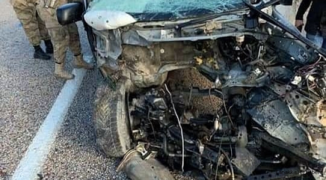 İliç&#039;te trafik kazası: 2 ölü