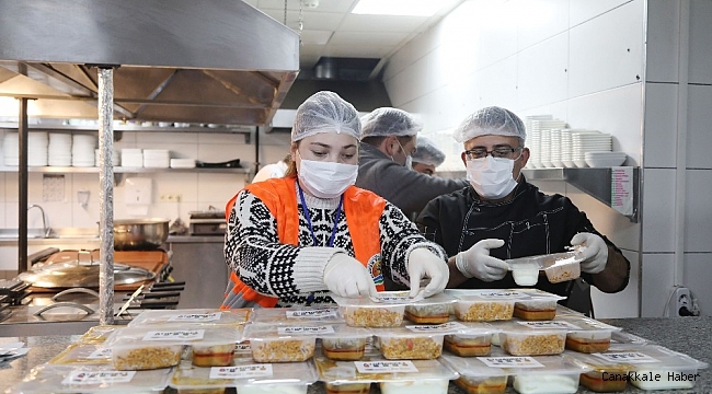 İlk 10 günde karantinadaki bin 529 Atakumluya yemek desteği