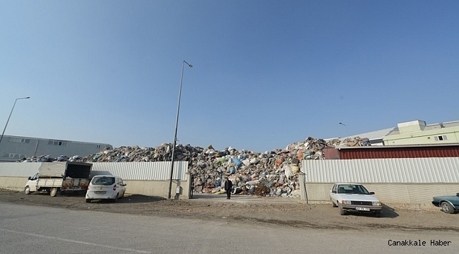 İnegöl'de 2 ayda 481 ton sanayi atığı bertaraf edildi