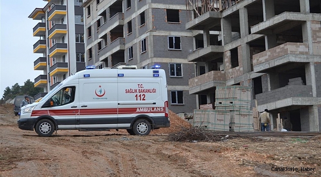 İnşaatın 4&#039;üncü katından düşen işçi hayatını kaybetti