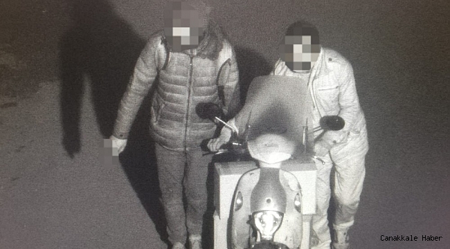 İnşaattan çaldıkları malzemeler ile kaçamadan polise yakalandılar