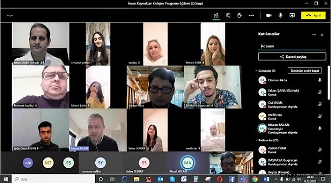 İnsan Kaynakları Gelişim Programı başlıyor