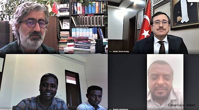 İş birliği protokolü çevrim içi imzalandı