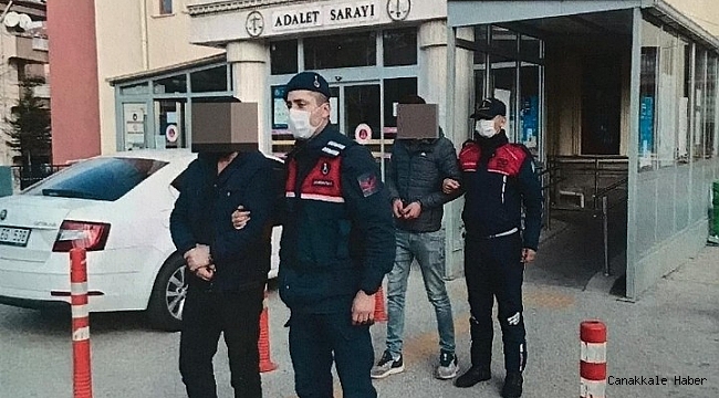 İş yerinden asker şapkası çalan iki kişi tutuklandı