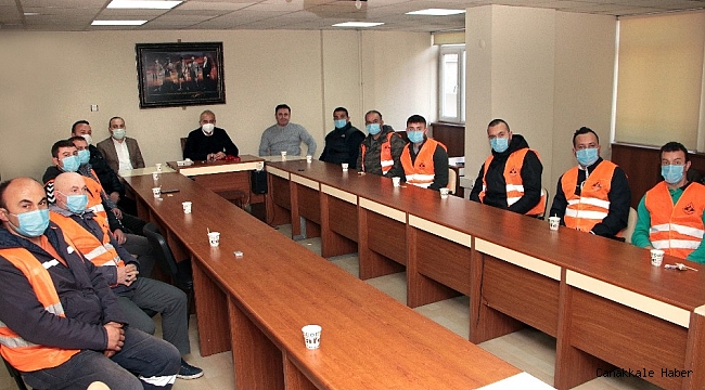 İşçilerden Başkan Bozkurt&#039;a teşekkür