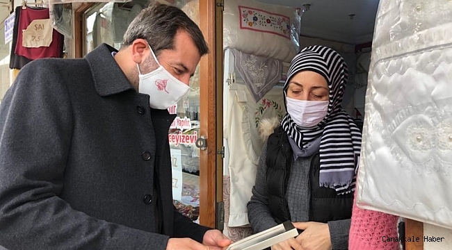 Işık&#039;tan esnafa hatır ziyareti