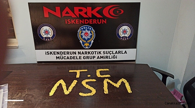 İskenderun'da uyuşturucu operasyonu