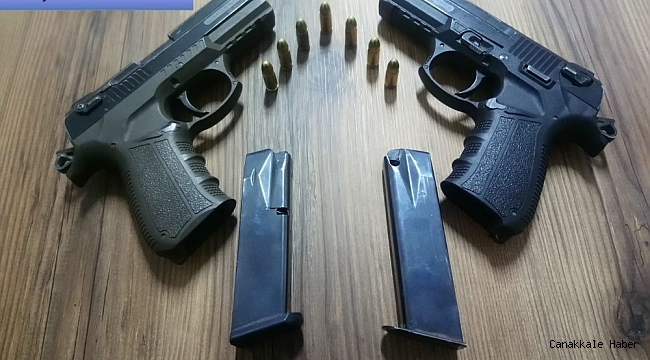 Isparta&#039;da şüphe üzerine durdurulan araçta ruhsatsız silah ele geçirildi