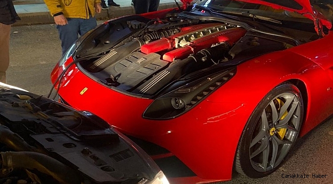 İstanbul&#039;da 5 milyon liralık ultra lüks otomobil yolda kaldı