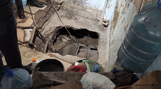 İstanbul&#039;da narkotik baskınında 30 metrelik tünel bulundu