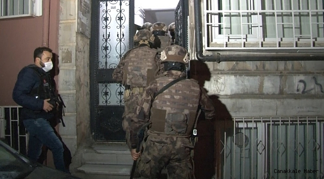 İstanbul&#039;da zehir tacirlerine şafak operasyonu