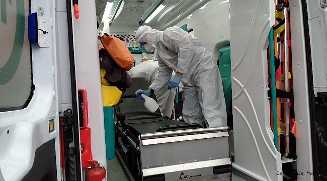 İşte bir Covid-19 hastasının hastaneye taşınma süreci