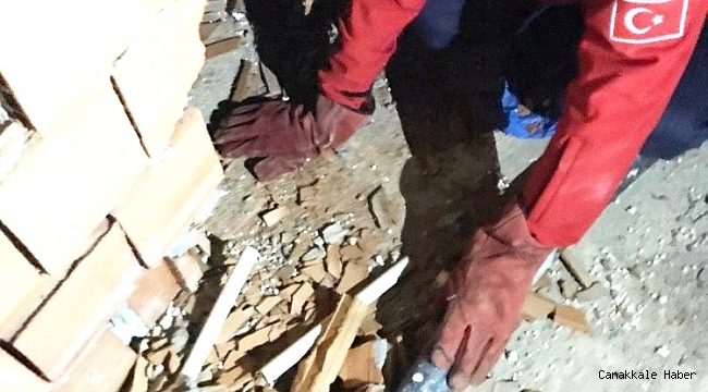 İtfaiye bodrumda mahsur kalan kediyi duvar delerek kurtardı