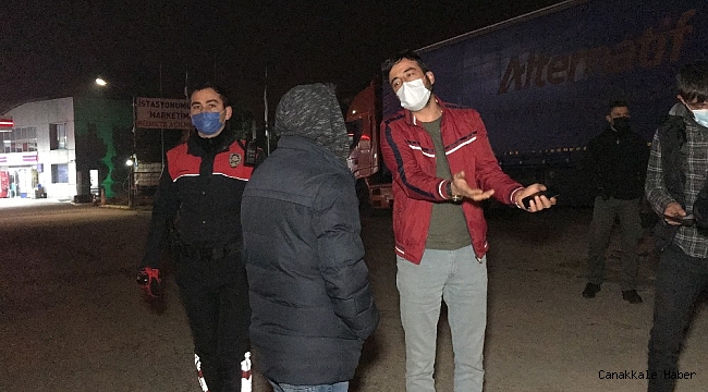 İzmir'de geçerli izin kağıdı ile Düzce'ye geldiler cezayı yediler