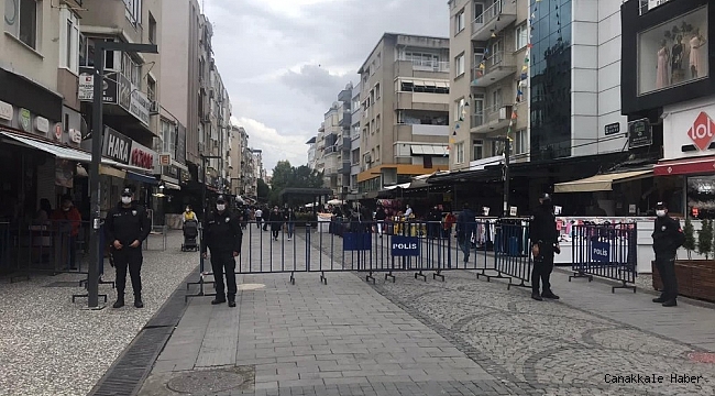 İzmir'de önemli caddelere kişi sınırlaması geldi