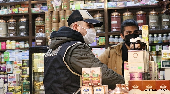 İzmir&#039;de sahte içki denetimi