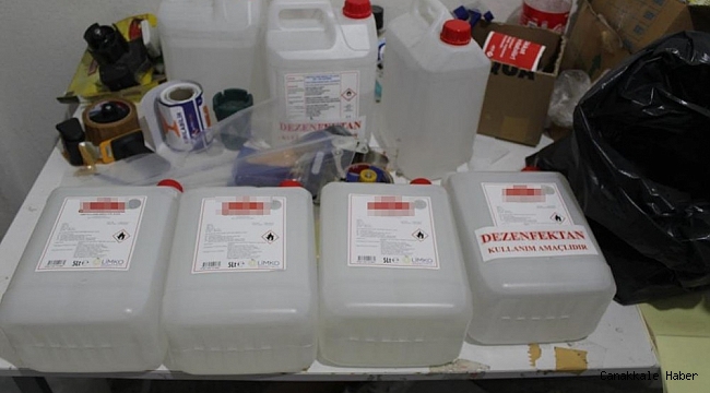 İzmir'de yılbaşı öncesi büyük operasyon: 21 ton sahte alkol ele geçirildi