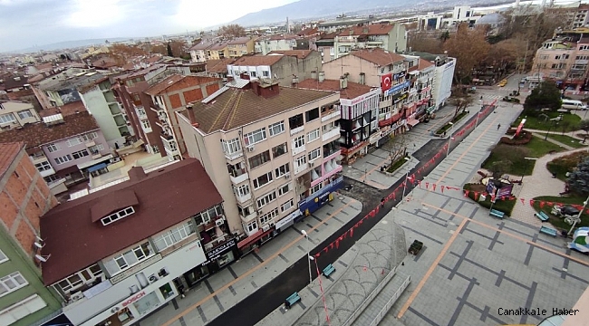 İzmit'te küp taşlar kaldırılıyor