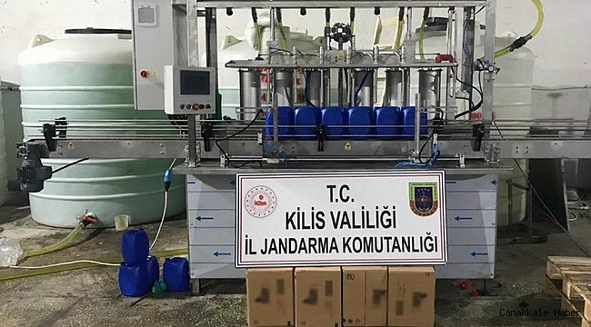 Jandarma&#039;dan kaçak temizlik malzemesi operasyonu