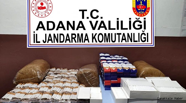 Jandarmadan tütün operasyonu