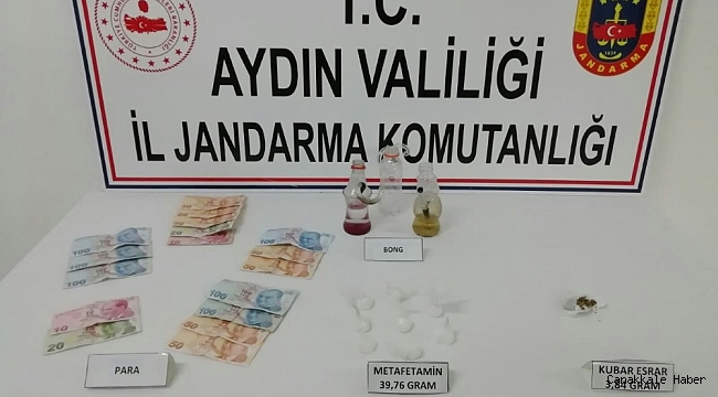 JASAT&#039;ın durdurduğu şüpheliden uyuşturucu çıktı