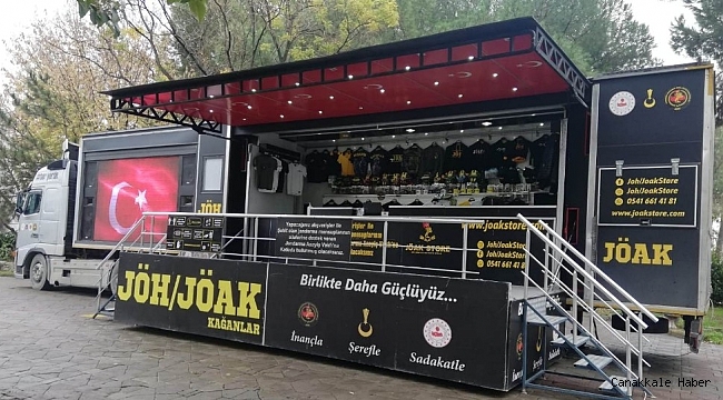 JÖH ve JÖAK tanıtım ve satış tırı Gönen&#039;de