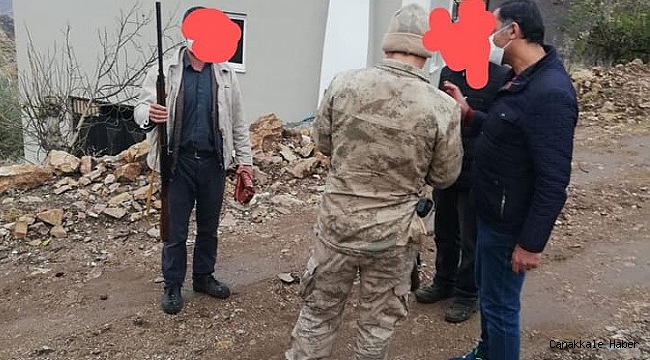 Kaçak avlanan şahıslara ceza