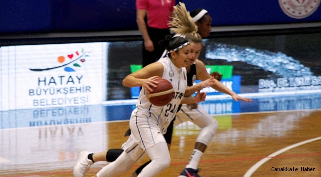 Kadınlar Basketbol Süper Ligi: Hatay Büyükşehir Belediyespor: 57 - Beşiktaş HDI Sigorta Basketbol: 69