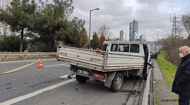 Kağıthane&#039;de feci kaza: 1 ölü