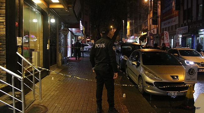 Kağıthane'de silahlı kavga: 1 yaralı