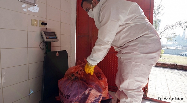 Kahramanmaraş&#039;ta bin 300 ton tıbbi atık bertaraf edildi