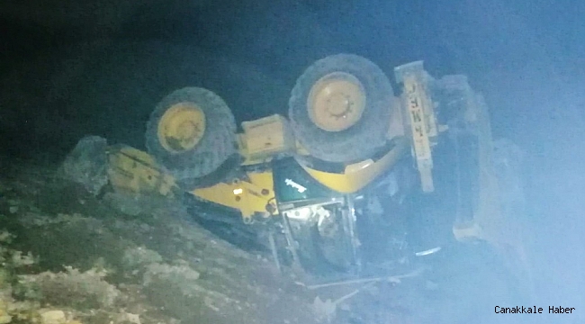 Kahramanmaraş'ta iş makinesi kazası: 1 ölü