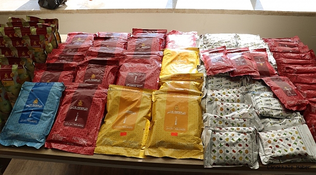 Kahramanmaraş&#039;ta kaçak nargile operasyonu