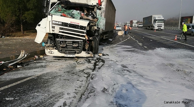 Kahramanmaraş&#039;ta sis kazaya neden oldu