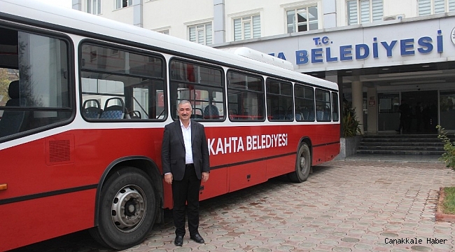 Kahta Belediyesi araç filosuna yeni otobüs