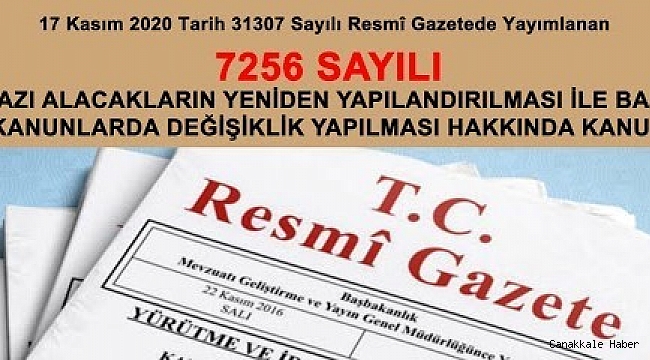 Kamuya borcu olan vatandaşlar için yeni kanun