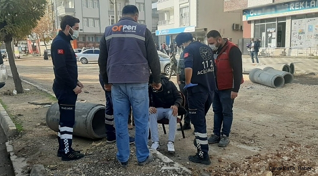 Kamyonet yayaya çarptı: 1 yaralı