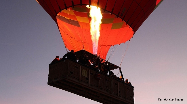 Kapadokya'yı 115 bin turist gökyüzünden izledi